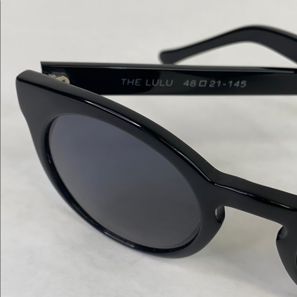 Komono Sunglasses Lulu Glossy Black cat eye main image 9